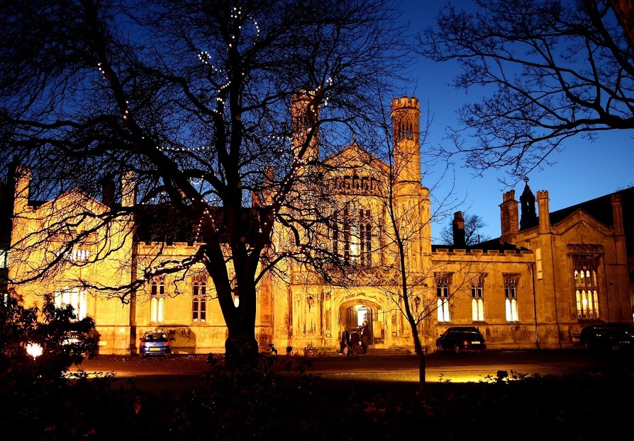 St Peter's School, York Main Building at Night