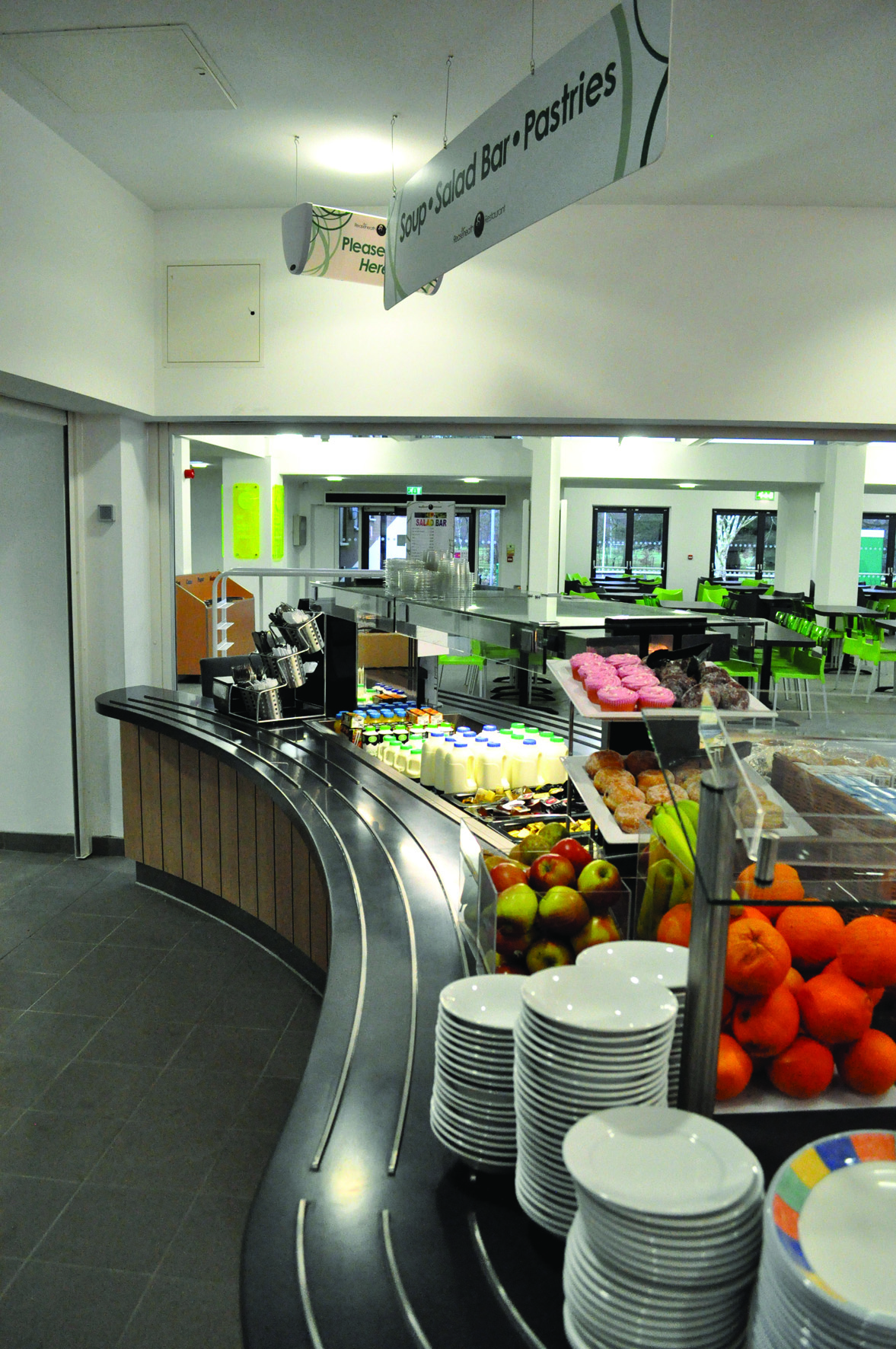 Reaseheath College Dining Hall Serving Area