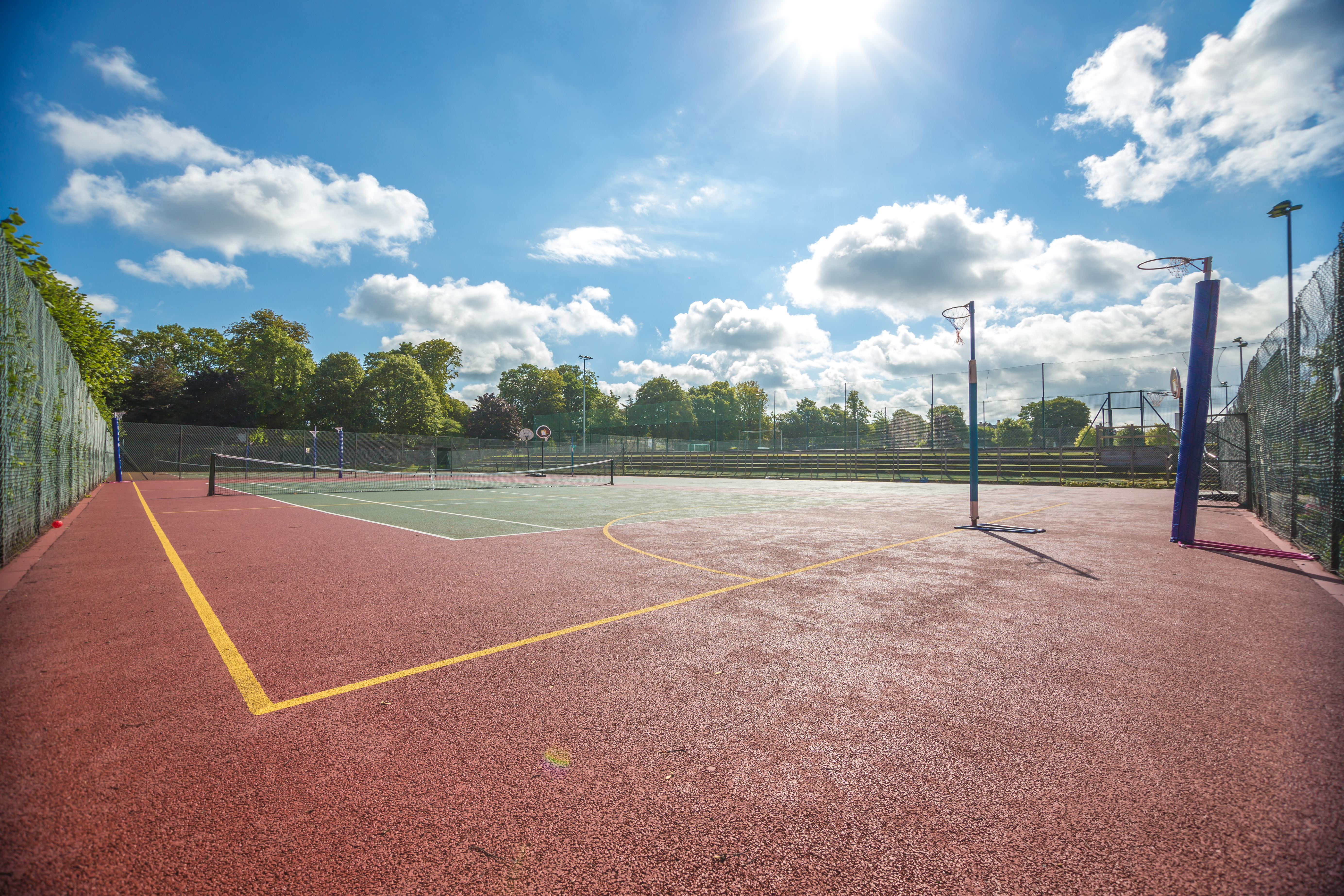 Bristol, Badminton School - Netball Court