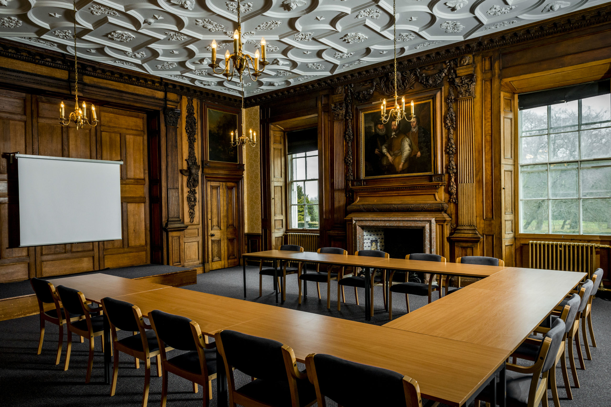 Edinburgh, Newbattle Abbey College - Edwin Muir Meeting Room