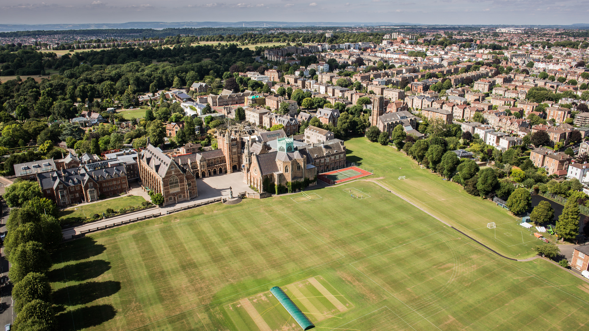 Bristol, Clifton College - Aerial Shot (2)