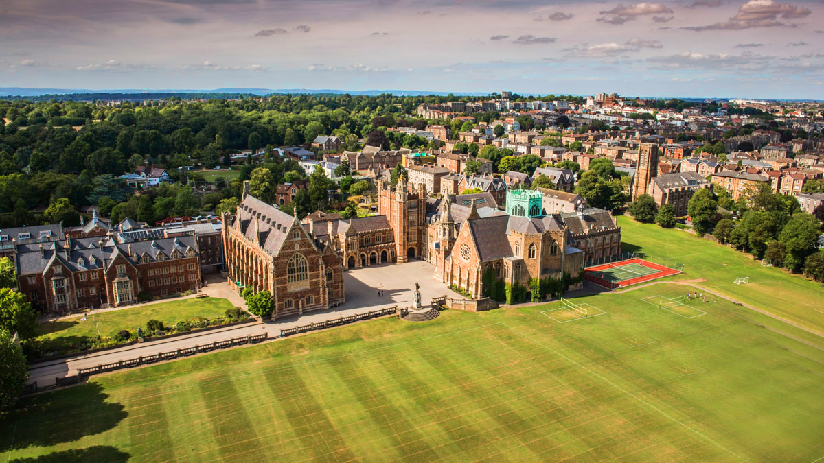 Bristol, Clifton College - Aerial Shot