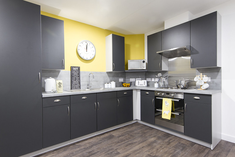 Portsmouth University - Accommodation Kitchen