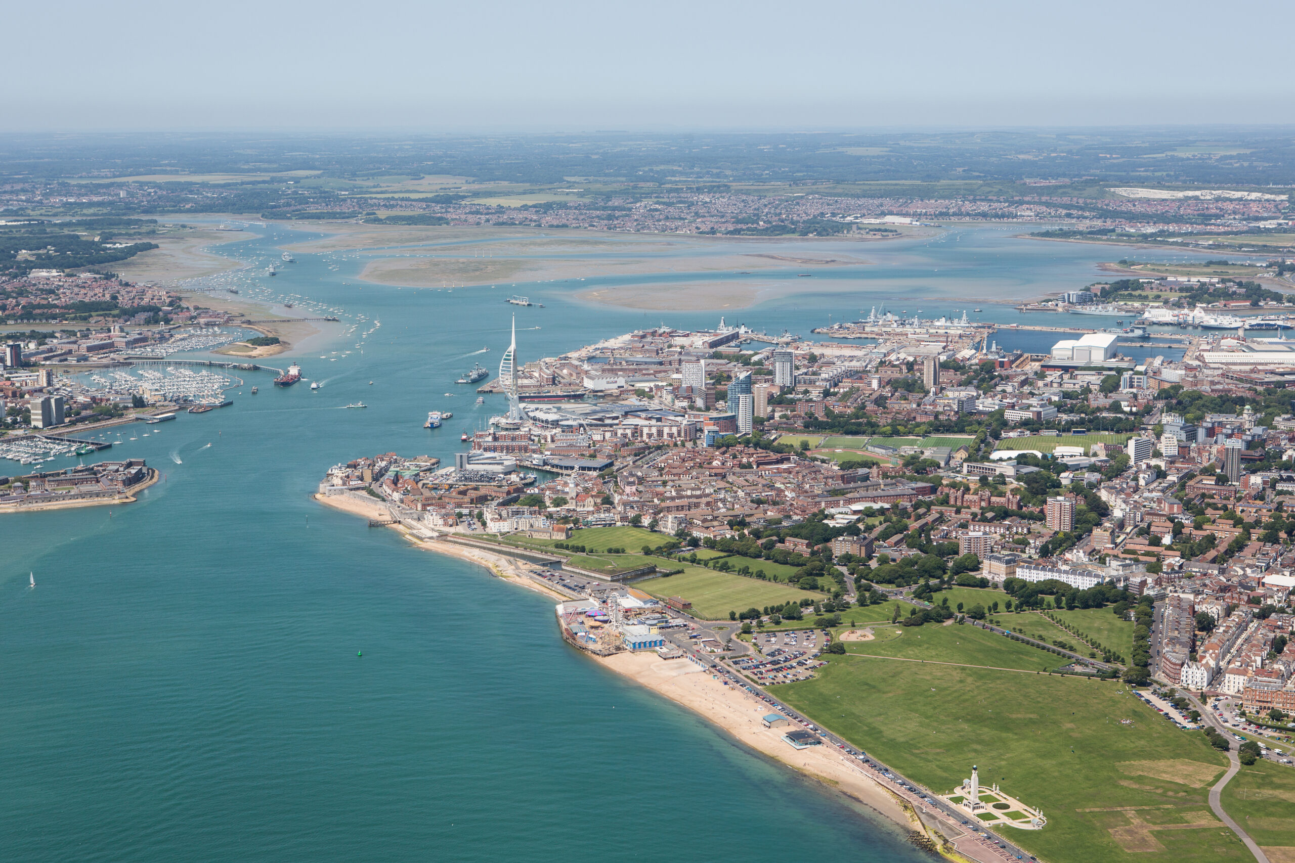 Portsmouth University - Aerial