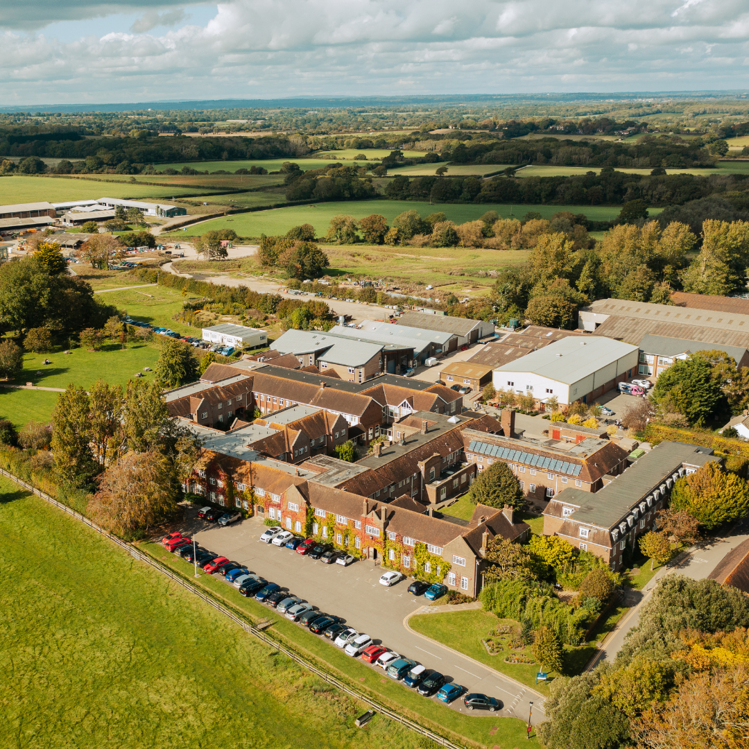 Brighton, Plumpton College - Aerial